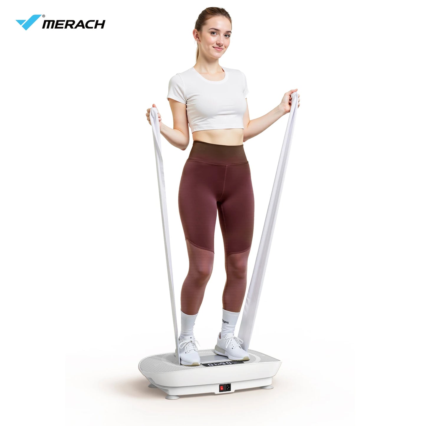 Vibration Plate Exercise Machine Whole Body Workout Power Vibrate Fitness Platform Vibration Plate Weight Loss & Shaping