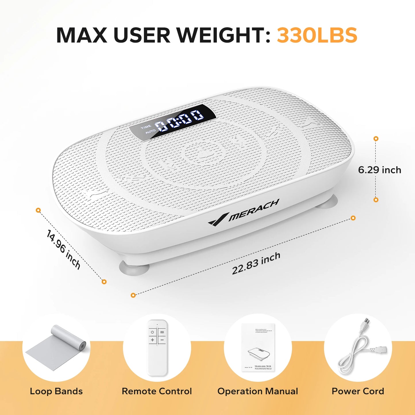 Vibration Plate Exercise Machine Whole Body Workout Power Vibrate Fitness Platform Vibration Plate Weight Loss & Shaping